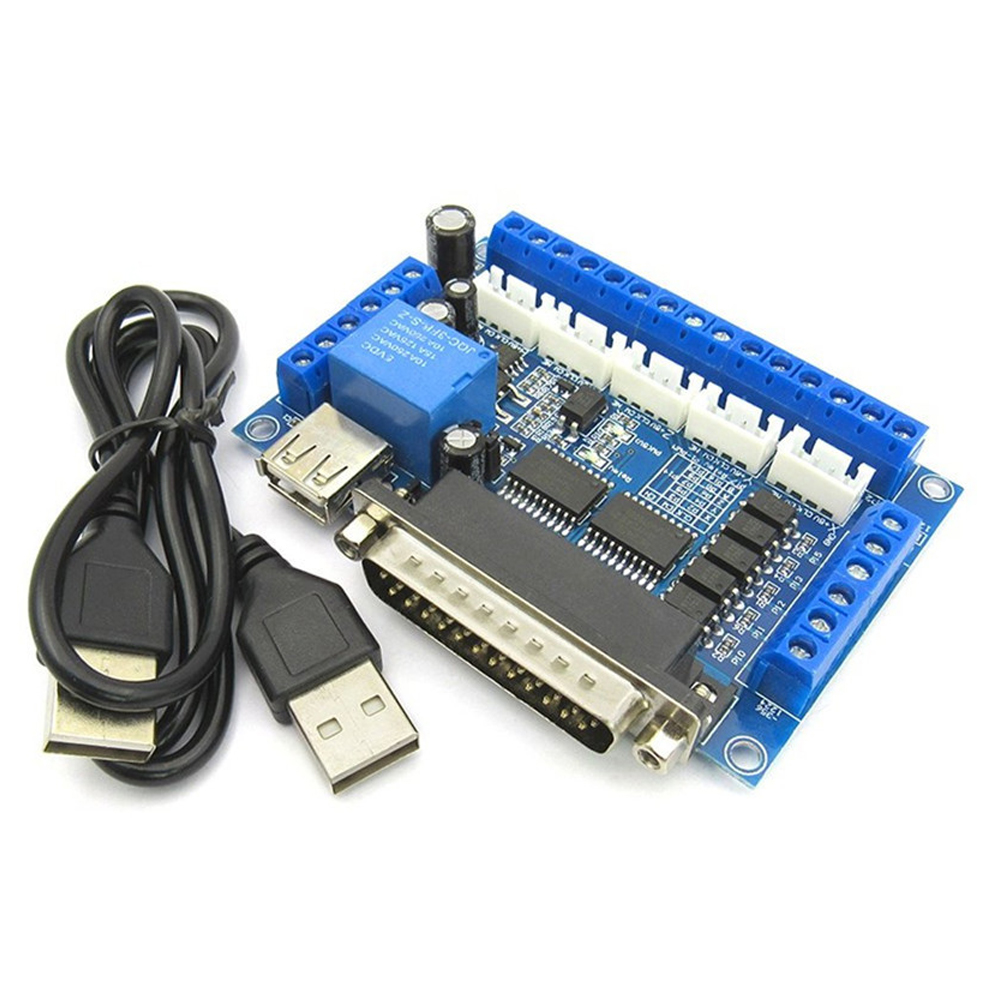 Adaptador de interfaz CNC de 5 - 5 Axis Cnc Breakout Board Interface Mach3 reseña y precio