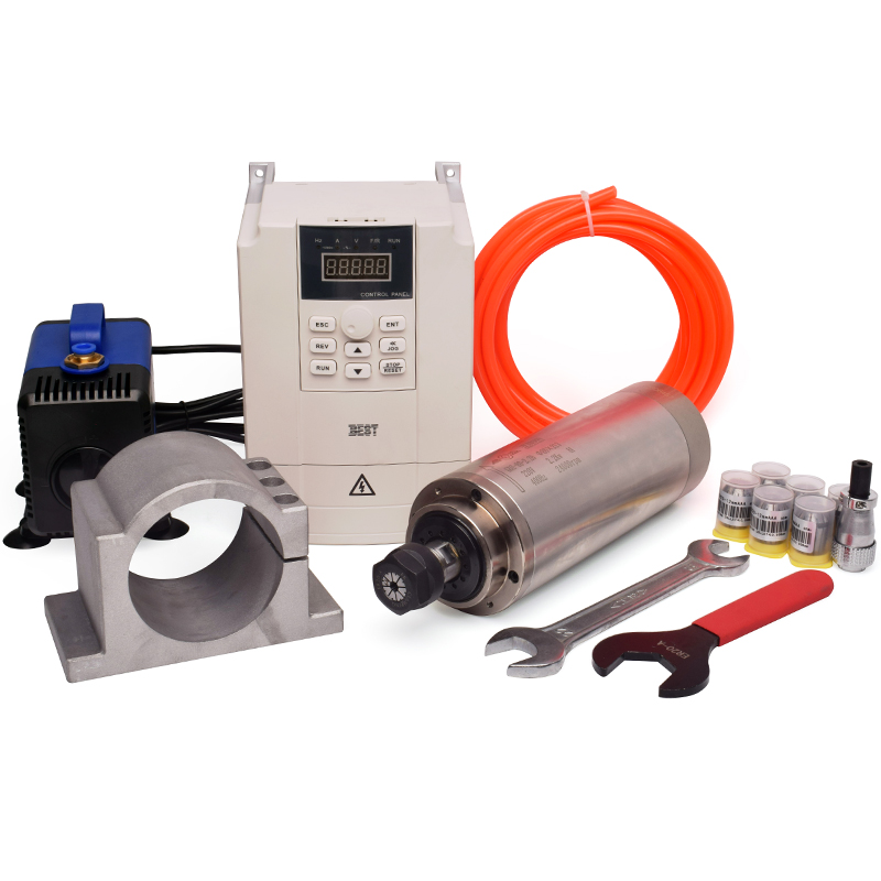 Kit de husillo refrigerado por - 2.2Kw Water Cooled Spindle Kit Vfd reseña y precio